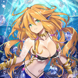 This is a pixiv picture whose title is 泡と消える.