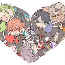 This is a pixiv picture whose title is ぎゅっ.