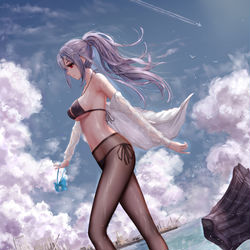 This is a pixiv picture whose title is Cumulonimbus.