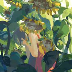 This is a pixiv picture whose title is 気持ちを置き去りにして.