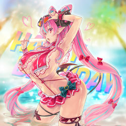 This is a pixiv picture whose title is ハピバ!中島ぺぺろちゃん!!.