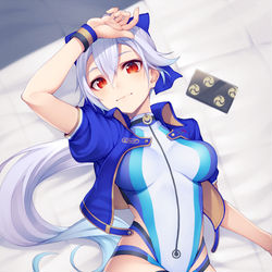 This is a pixiv picture whose title is 【FGO】巴御前（水着）２.
