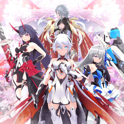 This is a pixiv picture whose title is 【崩壊3rd】キアナさん、メイさん、ブローニャさん、フカさん.