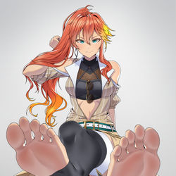 This is a pixiv picture whose title is 轨迹.