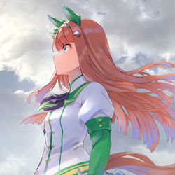 This is a pixiv picture whose title is サイレンススズカさん.