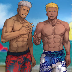 This is a pixiv picture whose title is オタクにやさしいヤンキー.