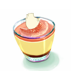 This is a pixiv picture whose title is 夏プリン.