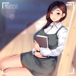 This is a pixiv picture whose title is 書店+2.