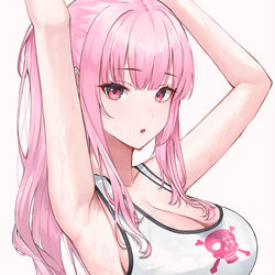 This is a pixiv picture whose title is MoriCalliope.