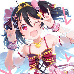 This is a pixiv picture whose title is 😊あなたはにこの宇宙No.1のファンになりなさいっ！.