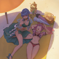 This is a pixiv picture whose title is Summer is Coming!.