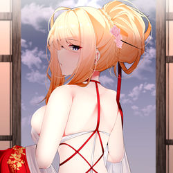 This is a pixiv picture whose title is グロリアス(アズールレーン).