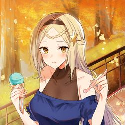 This is a pixiv picture whose title is skebで描かせて頂いた絵.