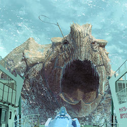 This is a pixiv picture whose title is 水雷課&とびうお運送合同作戦.