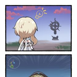 This is a pixiv picture whose title is 旅行日常｜稻妻.
