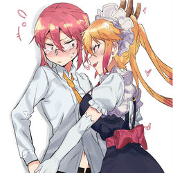 This is a pixiv picture whose title is 小林 log (2).