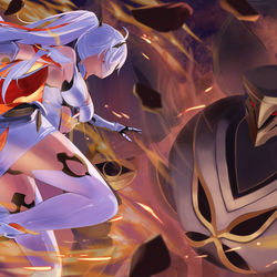 This is a pixiv picture whose title is Everlasting Flames.