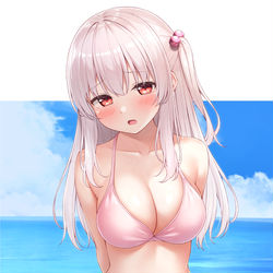 This is a pixiv picture whose title is 久しぶりのティッシュちゃん.