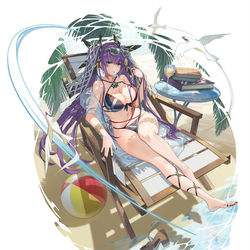 This is a pixiv picture whose title is ［穏やかな夏のひと時］キングスクロス（お仕事絵）.