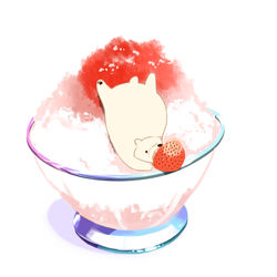 This is a pixiv picture whose title is かき氷.