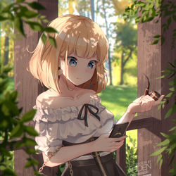 This is a pixiv picture whose title is ワトソン・アメリア.