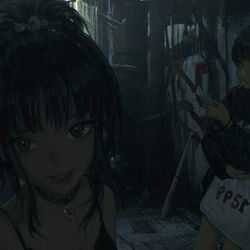 This is a pixiv picture whose title is x.