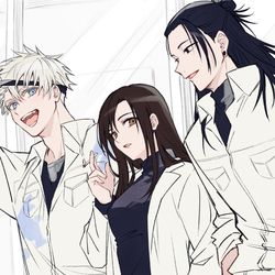 This is a pixiv picture whose title is 呪術２.