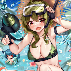 This is a pixiv picture whose title is Minecraft - Creeper.