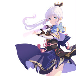 This is a pixiv picture whose title is 原神 - 神里绫华.