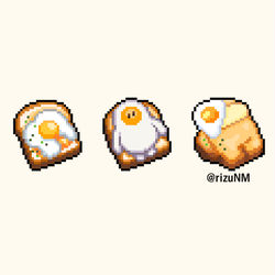 This is a pixiv picture whose title is ドット絵まとめ[1].