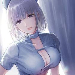 This is a pixiv picture whose title is ナース RPK-16.