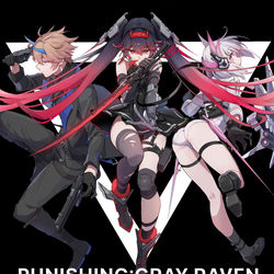 This is a pixiv picture whose title is Aグレイレイヴン.