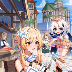This is a pixiv picture whose title is Cake.