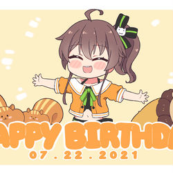 This is a pixiv picture whose title is Matsuri Birthday.