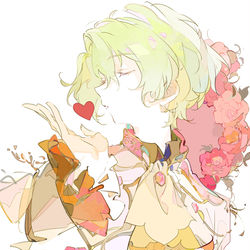 This is a pixiv picture whose title is ❤︎.