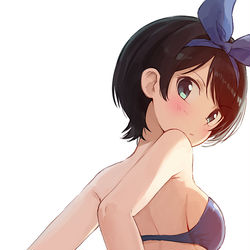 This is a pixiv picture whose title is 更科瑠夏.