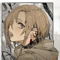 This is a pixiv picture whose title is 白坂小梅.