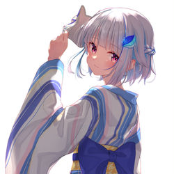 This is a pixiv picture whose title is 浴衣.