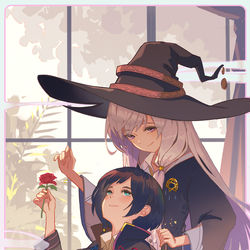 This is a pixiv picture whose title is 灰と炭.
