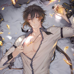 This is a pixiv picture whose title is Perfume.
