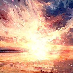 This is a pixiv picture whose title is 久遠.