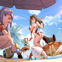 This is a pixiv picture whose title is 仲夏逸话#2.