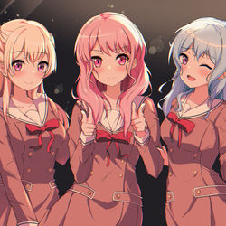 This is a pixiv picture whose title is bang.