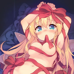 This is a pixiv picture whose title is ラッピング.