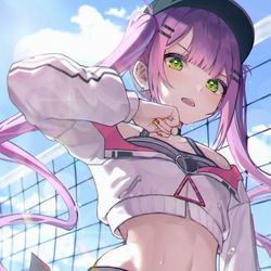 This is a pixiv picture whose title is 💜.