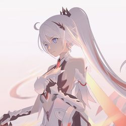 This is a pixiv picture whose title is 薪炎之律者.