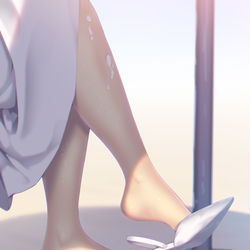 This is a pixiv picture whose title is ハイヒール.