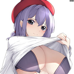 This is a pixiv picture whose title is OC.
