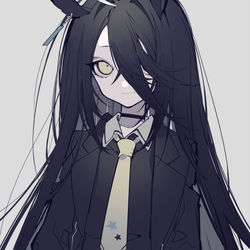 This is a pixiv picture whose title is マンハッタンカフェ.