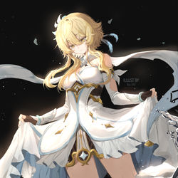 This is a pixiv picture whose title is Lumine.